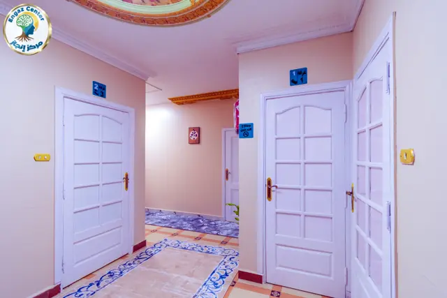ممر غرف الإقامة المرقمة